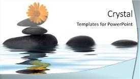  Presentation with healthcare violence - Cool new presentation theme with letters made out of grass  backdrop and a sky blue colored foreground.