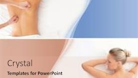  Presentation with recreation - Slides consisting of healthy-and-beautiful-woman background and a lemonade colored foreground