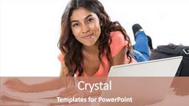  Presentation with young college student diagnosis of sti - Cool new theme with healthy college students - happy young student studying backdrop and a coral colored foreground