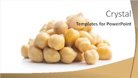  Presentation with healthy - Amazing PPT layouts having healthy-cooked-chickpeas-isolated backdrop and a white colored foreground