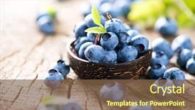  Presentation with antioxidant - Beautiful presentation featuring healthy eating and nutrition backdrop and a tawny brown colored foreground