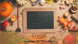  Presentation with rustic healthy - Presentation consisting of healthy-food-cooking-background-vegetable background and a coral colored foreground