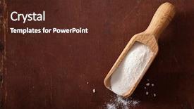  Presentation with keto - Audience pleasing presentation theme consisting of healthy ingredient for keto paleo backdrop and a tawny brown colored foreground