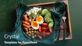  Presentation with keto - PPT layouts consisting of healthy-keto-diet-breakfast-lunch background and a  colored foreground