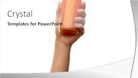  Presentation with healthy-lifestyle - Presentation theme enhanced with healthy-lifestyle-and-detox-concept background and a white colored foreground