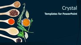  Presentation with healthy living - Slide set enhanced with healthy-living-concept-with-homeopathic background and a black colored foreground