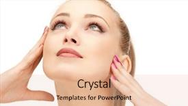  Presentation with bright - Cool new PPT theme with healthy living cute - bright closeup portrait picture backdrop and a lemonade colored foreground