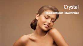  Presentation with marathon hd picture - Amazing PPT layouts having healthy living cute - bright closeup portrait picture backdrop and a coral colored foreground