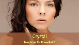  Presentation with beautiful fresh leaves water drops - Amazing presentation design having healthy living cute - portrait picture of beautiful woman backdrop and a  colored foreground