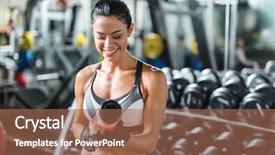  Presentation with nutrition physical activity - Beautiful PPT layouts featuring healthy nutrition backdrop and a  colored foreground