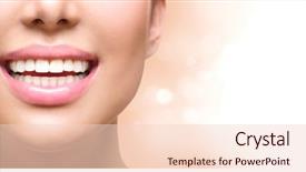  Presentation with teeth whitening - Audience pleasing PPT layouts consisting of healthy smile teeth whitening dental backdrop and a lemonade colored foreground