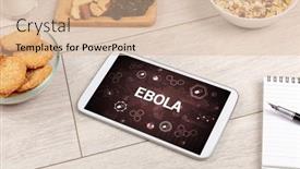  Presentation with immune system - Colorful slide deck enhanced with healthy-tablet-pc-compostion backdrop and a lemonade colored foreground