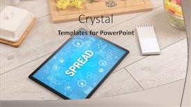  Presentation with immune system - Slide set enhanced with healthy-tablet-pc-compostion background and a lemonade colored foreground