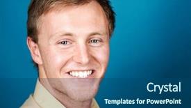  Presentation with college education happy smiling - PPT theme enhanced with dock panama central america background and a ocean colored foreground.