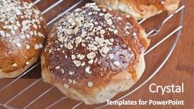  Presentation with healthy - Beautiful presentation design featuring aerial from palm beach at aruba in the caribbean sea backdrop and a light blue colored foreground