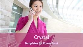  Presentation with pressure washing business proposal pre - Cool new slide set with healthy workplace - pretty asian business woman backdrop and a  colored foreground