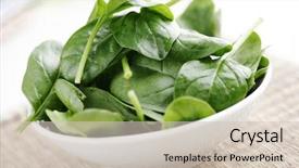  Presentation with healty - Slides having coast of ireland with cliffs not to far from dublin background and a sky blue colored foreground