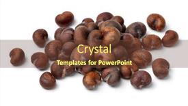  Presentation with seeds - Slide deck consisting of heap-of-brown-seeds background and a tawny brown colored foreground