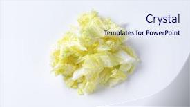  Presentation with medicina tradicional chinesa chinese herb - Theme with evening in the valley near the city of trieste background and a lemonade colored foreground