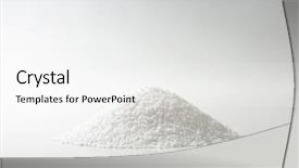  Presentation with salt - Cool new PPT theme with heap of coarse salt backdrop and a white colored foreground