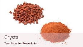  Presentation with seeds - Amazing slide deck having heap-of-dried-annatto-seeds backdrop and a lemonade colored foreground