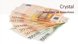  Presentation with inflation - PPT layouts featuring heap of euro isolated background and a  colored foreground