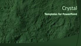  Presentation with spirulina - Presentation theme consisting of heap-of-green-spirulina-powder background and a tawny brown colored foreground