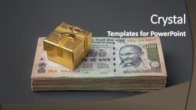  Presentation with reward - Amazing theme having heap of hundred indian rupee backdrop and a dark gray colored foreground