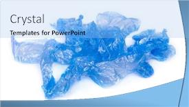  Presentation with shoe - Amazing presentation having heap-of-of-blue-shoe backdrop and a light blue colored foreground