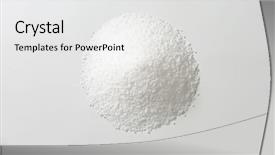  Presentation with tata salt - Cool new PPT theme with heap of pure sea salt backdrop and a white colored foreground
