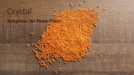  Presentation with lentils - 
