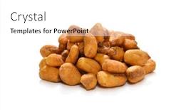  Presentation with wheat - PPT theme enhanced with heap-of-roasted-wheat-flakes background and a white colored foreground