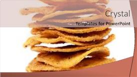  Presentation with nachos - PPT layouts featuring heap-of-round-nachos-isolated background and a soft green colored foreground