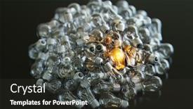  Presentation with light bulbs - Presentation theme with heap-of-used-old-fashioned background and a dark gray colored foreground