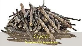  Presentation with tea - PPT layouts enhanced with heap-pile-of-kuding-tea background and a violet colored foreground