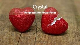  Presentation with cheating - Amazing slides having heart cheating love the end backdrop and a coral colored foreground