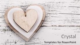  Presentation with pregnant mother fetus women - Slide set enhanced with heart-composition-for-valentine-s background and a light gray colored foreground