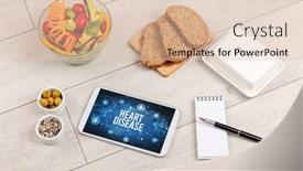  Presentation with heart disease - Amazing theme having heart-disease-concept-in-tablet backdrop and a lemonade colored foreground