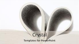  Presentation with heart book - PPT layouts featuring heart inside a book background and a lemonade colored foreground