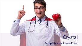  Presentation with super hero - Amazing PPT layouts having heart leadership - super hero doctor isolated backdrop and a sky blue colored foreground