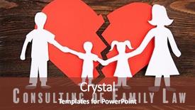  Presentation with children parents - PPT layouts having heart on wooden background consulting background and a tawny brown colored foreground