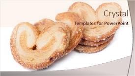  Presentation with puff pastry - Slides featuring heart-shaped-puff-pastry-isolated background and a lemonade colored foreground