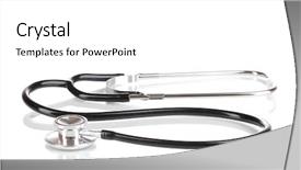  Presentation with medical heart - PPT theme consisting of national monument in jakarta indonesia background and a light gray colored foreground