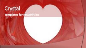  Presentation with portfolio - Presentation theme having hearts background see more in my portfolio background and a crimson colored foreground