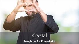  Presentation with christian soldiers - Theme with hearts church - young christian priest over isolated background and a dark gray colored foreground