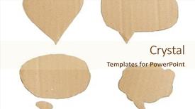  Presentation with notepaper - Slides having hearts notepaper - isolated cardboard on white background background and a lemonade colored foreground