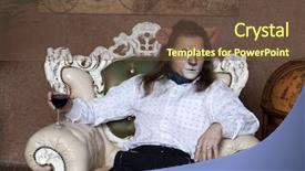  Presentation with dark - PPT theme enhanced with heatmap - scramble two aggressive males leons background and a tawny brown colored foreground