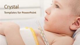  Presentation with mental health and mental illness - Beautiful theme featuring heat recovery - little cold flu illness child backdrop and a sky blue colored foreground