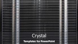  Presentation with cpu - PPT layouts enhanced with heat-sink-of-cpu-cooler background and a dark gray colored foreground