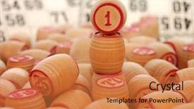  Presentation with heat stroke - Cool new slides with heat stroke - keg from russian lotto backdrop and a coral colored foreground